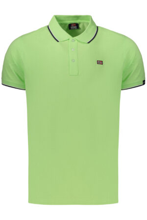 NORWAY 1963 POLO MANICHE CORTE UOMO VERDE