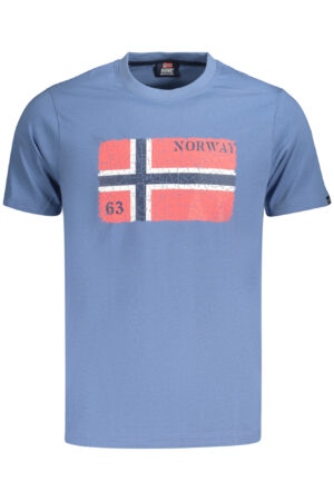 NORWAY 1963 T-SHIRT MANICHE CORTE UOMO BLU
