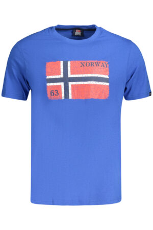 NORWAY 1963 T-SHIRT MANICHE CORTE UOMO BLU