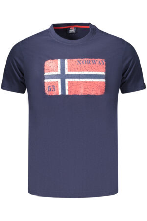 NORWAY 1963 T-SHIRT MANICHE CORTE UOMO BLU