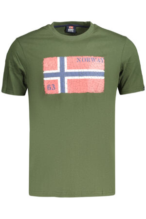 NORWAY 1963 T-SHIRT MANICHE CORTE UOMO VERDE