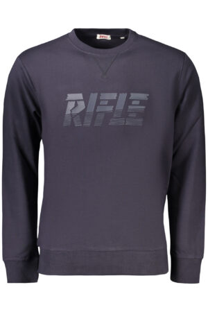 RIFLE FELPA SENZA ZIP UOMO BLU