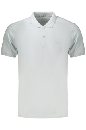 RIFLE POLO MANICHE CORTE UOMO AZZURRO