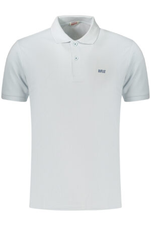 RIFLE POLO MANICHE CORTE UOMO AZZURRO