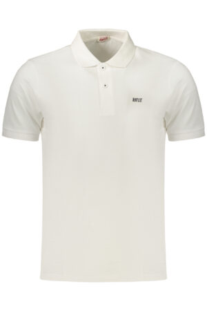 RIFLE POLO MANICHE CORTE UOMO BIANCO