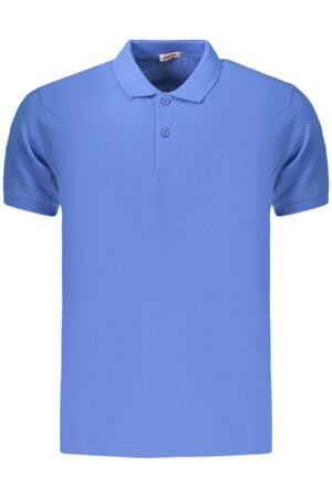 RIFLE POLO MANICHE CORTE UOMO BLU