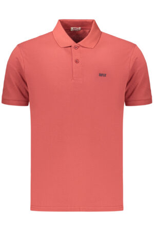 RIFLE POLO MANICHE CORTE UOMO ROSSO