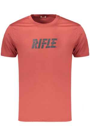 RIFLE T-SHIRT MANICHE CORTE UOMO ROSSO