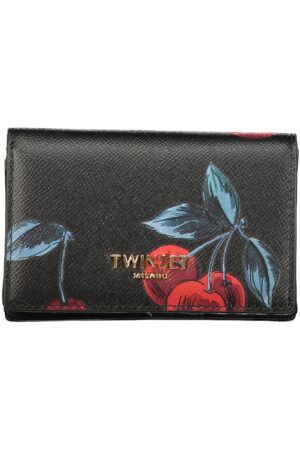 TWINSET PORTAFOGLIO DONNA NERO