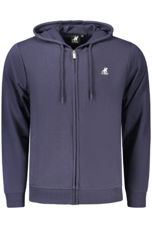 U.S. GRAND FELPA CON ZIP UOMO BLU