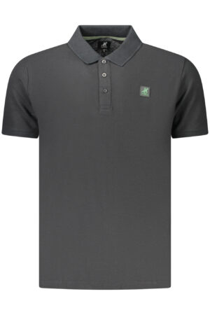 U.S. GRAND POLO MANICHE CORTE UOMO NERO