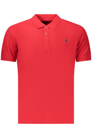 U.S. GRAND POLO MANICHE CORTE UOMO ROSSO