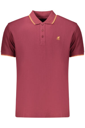 U.S. GRAND POLO MANICHE CORTE UOMO ROSSO