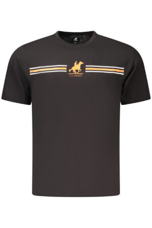 U.S. GRAND T-SHIRT MANICHE CORTE UOMO NERO