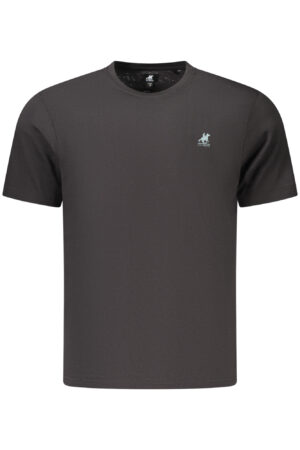 U.S. GRAND T-SHIRT MANICHE CORTE UOMO NERO