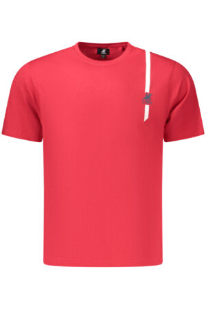 U.S. GRAND T-SHIRT MANICHE CORTE UOMO ROSSO