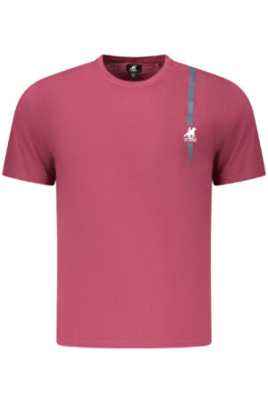 U.S. GRAND T-SHIRT MANICHE CORTE UOMO ROSSO